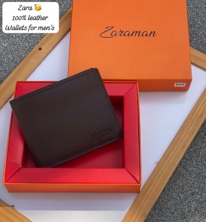 ZAR_A 7A BROWN QUALITY WALLET OG BOX