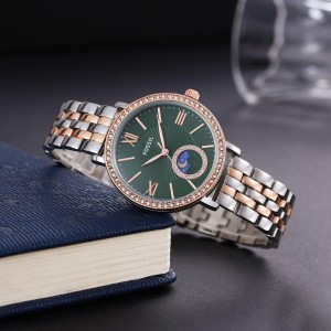 Fossi_l ladies  sun moon watch
