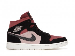  NIK.E AIR JORDAN 1 MID CANYONRUST