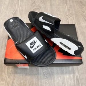 Nik_E Airmax 90 Premium Black White Flip-Flop