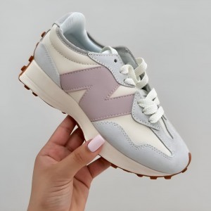 New Ba_lance 327 grey pink womens