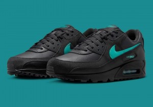 Ni_ke airmax 90 blackaurora green