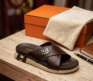 HERMES INFRA THICK SOLE ITALIAN SLIDE  