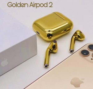 GOLDEN AIRPOD 2