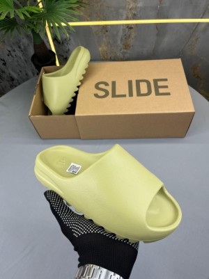 . yeezy slide resin green ua