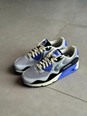 N_ike airmax 90 x patta sapphire and particle grey