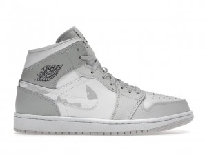 NIK.E  AIR JORDAN 1 MID GREYCAMO