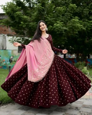 Navratri Exclusive Printed Poly Rayon Lehenga Choli with Chinon Dupatta & Sequence Embroidery  Full Stitched  LG-643  2499 Navratri Exclusive Printed Poly Rayon Lehenga Choli with Chinon Dupatta & Sequence Embroidery  Full Stitched  LG-643  2499
