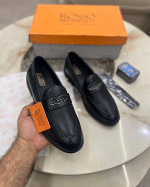 Men Ross-o Brunell-o Formal Moccasins