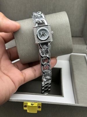 Michael_Kors Empire Silver Diamand Watch