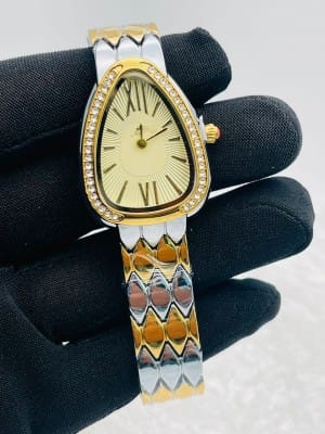 Fashion Casual Quartz Full Steel women ladies watch with brand logo - Latiwalaa shopping 