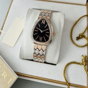 Fashion Casual Quartz Full Steel women ladies watch with brand logo - Latiwalaa shopping 