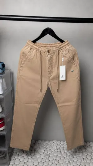 High Quality Lacost Linen Pants 2645