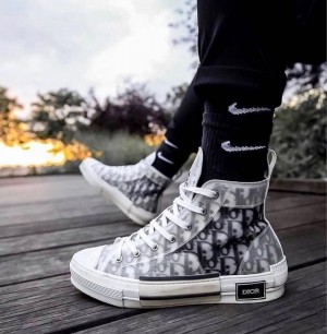 dior B - 23 high top sneaker  OBLIQUES