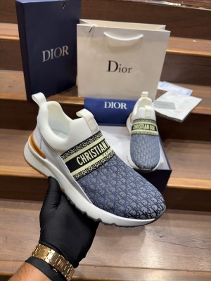 Christian Di_or imported white black premium sneaker
