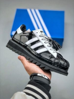 X Clot Superstar by Edison Chen White Black