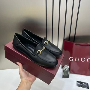 Wmns Gu_cci horsebit loafers for her black