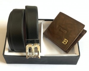 BALMAI_N Brown  GENUINE LEATHER COMBO