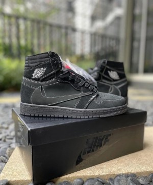 Custom Travis Scott x Air Jordan 1 High  Phantom 