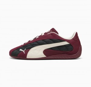 Pu_ma  speedcat plus quilted ruby shimmer warm white 