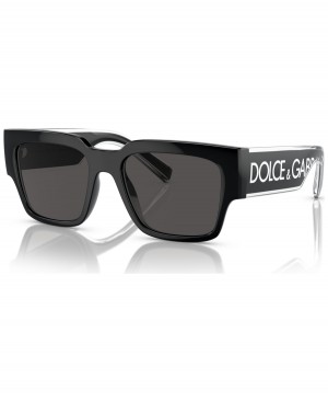 Dolce And Gabbana Side Logo Crystal Clear