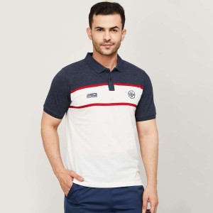 PROLINE Men Printed Regular Fit Polo T-shirt