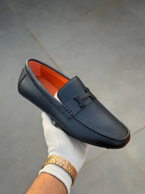 H_ermes Premium Leather loafers 