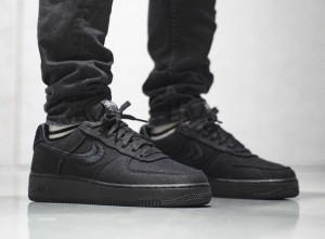 Stussy x Nike Air Force 1 Fossil Stone Black (01)(19)(05)(04)
