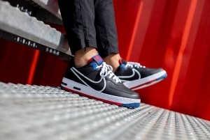 NIKE Air Force 1 React BlackWhite-Gym Red (01)(02)