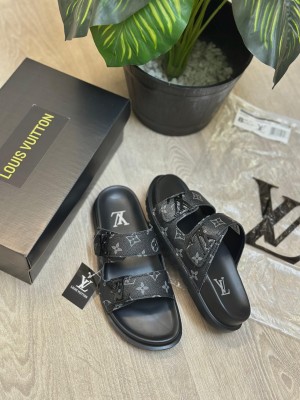 Louis Vui_ton venice mule premium slides