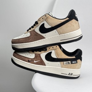 N_ike airforce 1 x stussy x The_North Face
