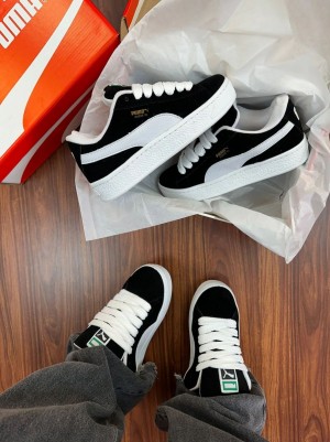 Pu_ma  suede xl whiteblack