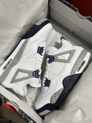 Ni_ke air jordan 4 midnight navy semi ua