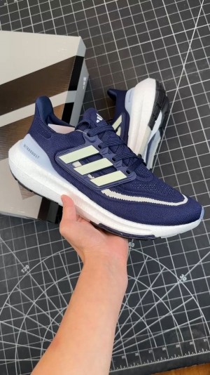 Adidas Ultraboost Light Blue White Running Shoes